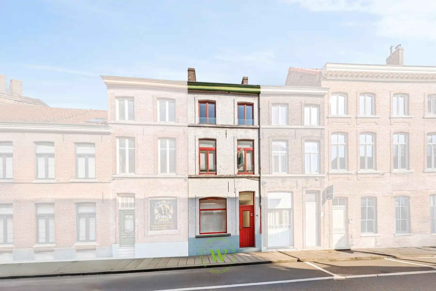 Centrum Brugge: opbrengsteigendom met 2 app. incl stadstuin. foto {{pictureIndex}}