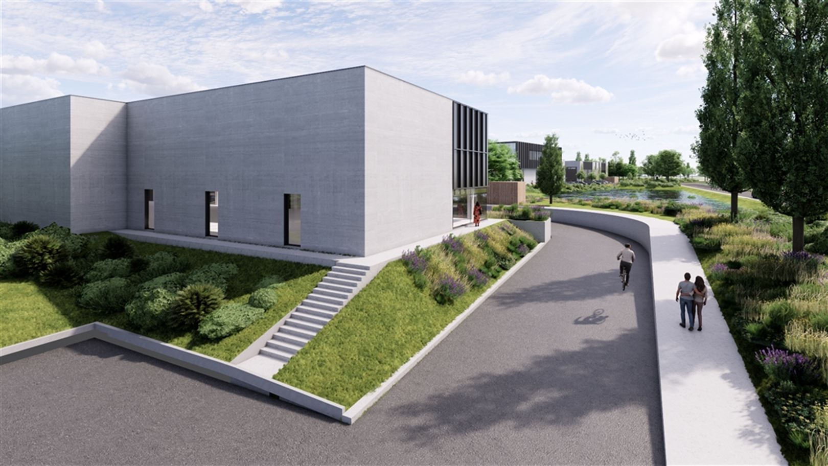 Te Koop Te Huur Nieuwbouw KMO units te Enghien foto 9