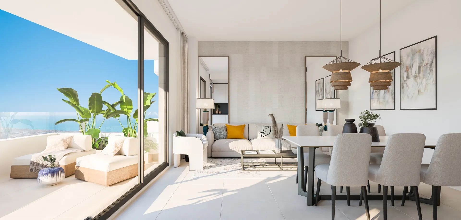 Jouw nieuwe horizon: luxe appartementen met adembenemend zicht op de kust van Málaga foto 2