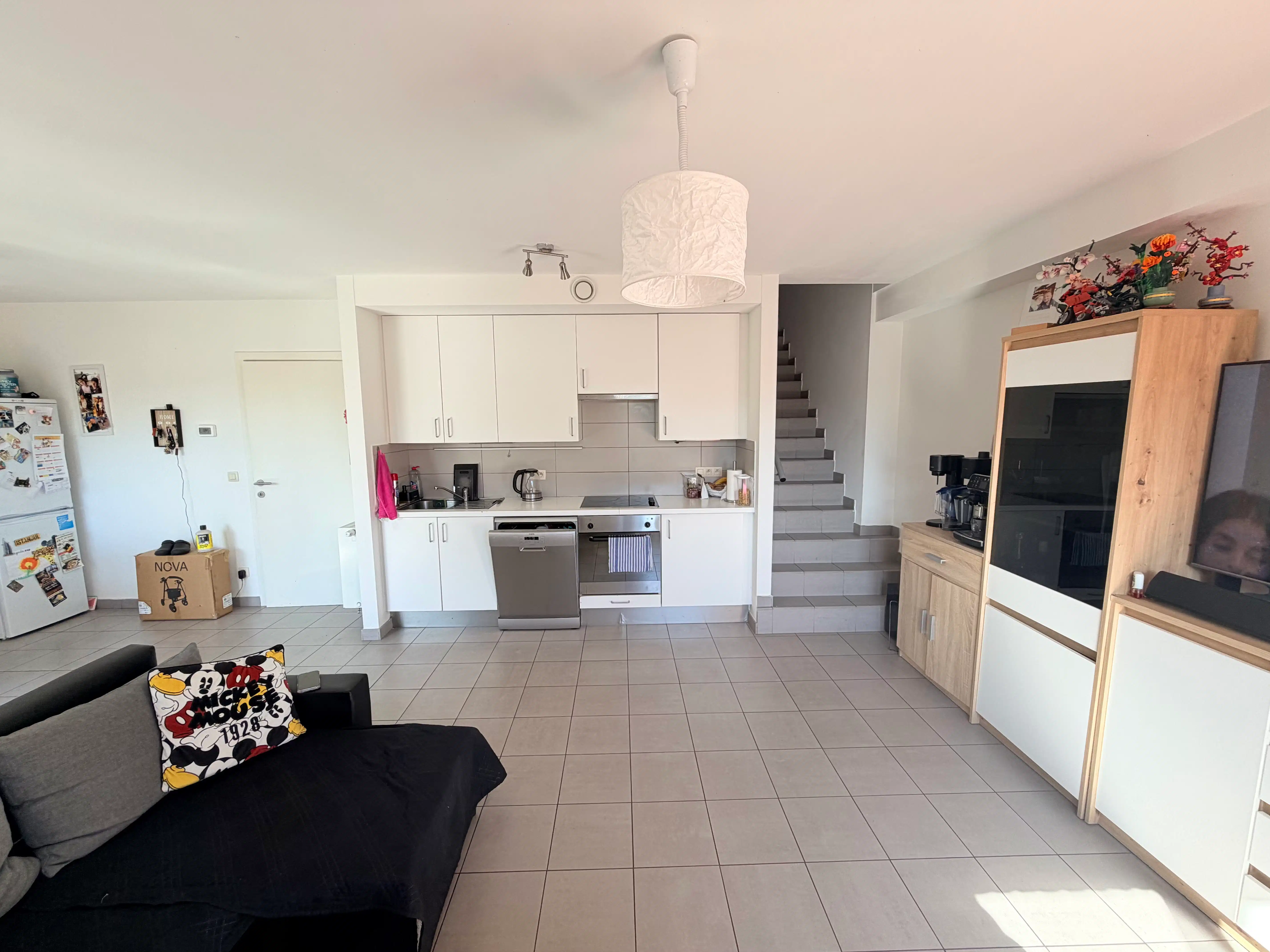 Genk, Onderwijslaan 99A bus 22: Gezellig duplexappartement met terras, 2 slaapkamers, kelderberging en parking. foto 5