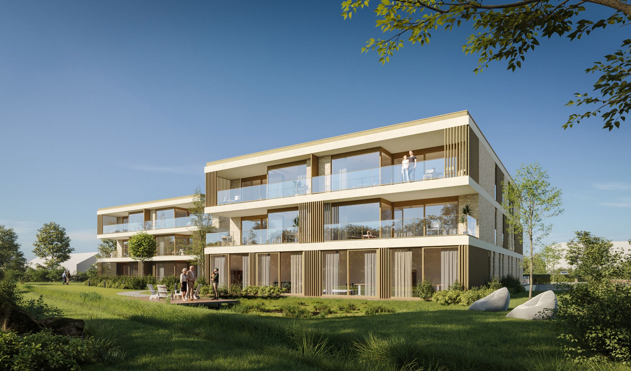 Parkzicht Loveld: wonen in het hart van Aalter! foto {{pictureIndex}}