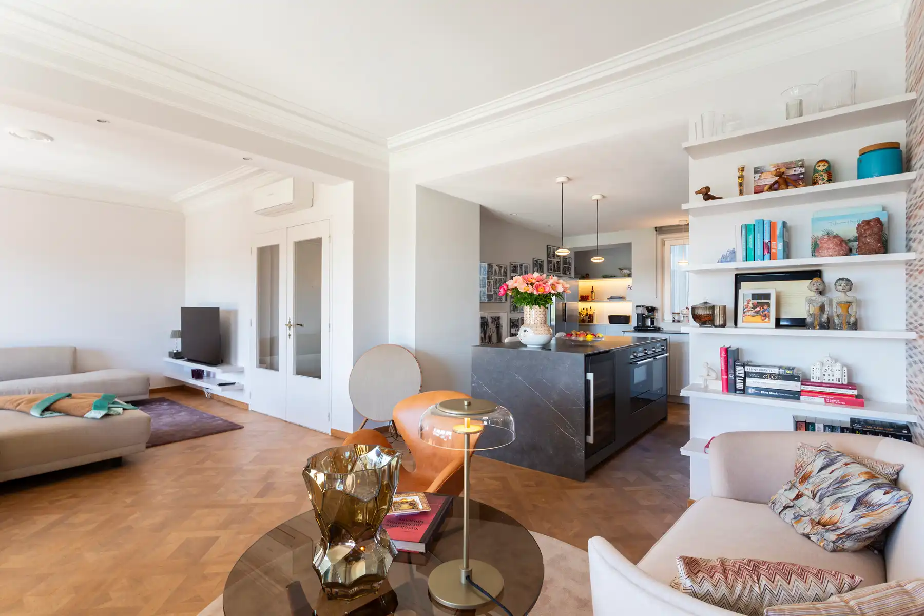 Stijlvol dakappartement met terras aan het Stadspark foto 8