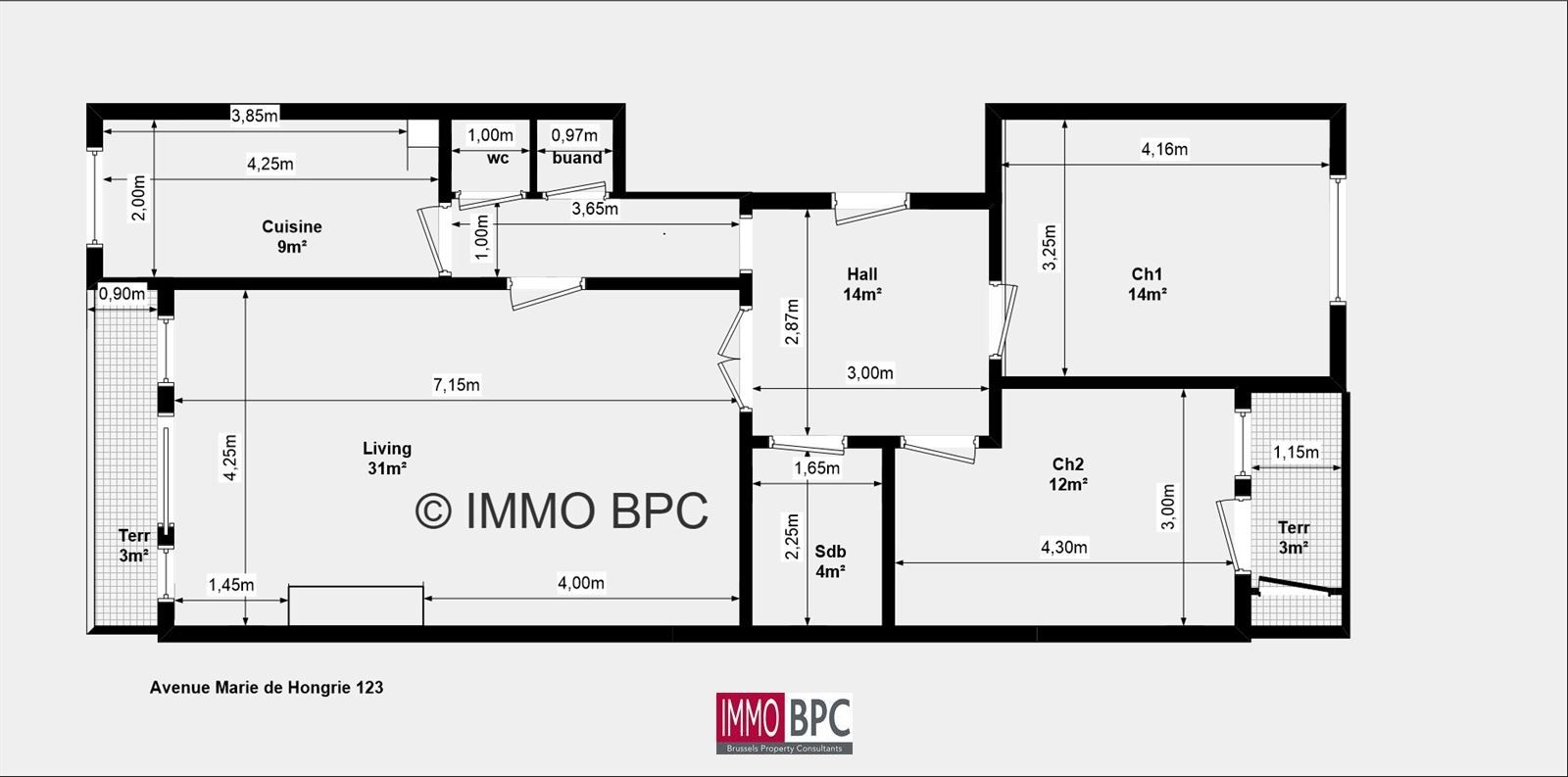 Instapklaar, ruim appartement met 2 slaapkamers, kelder mogelijkheid tot aankoop garage foto 4
