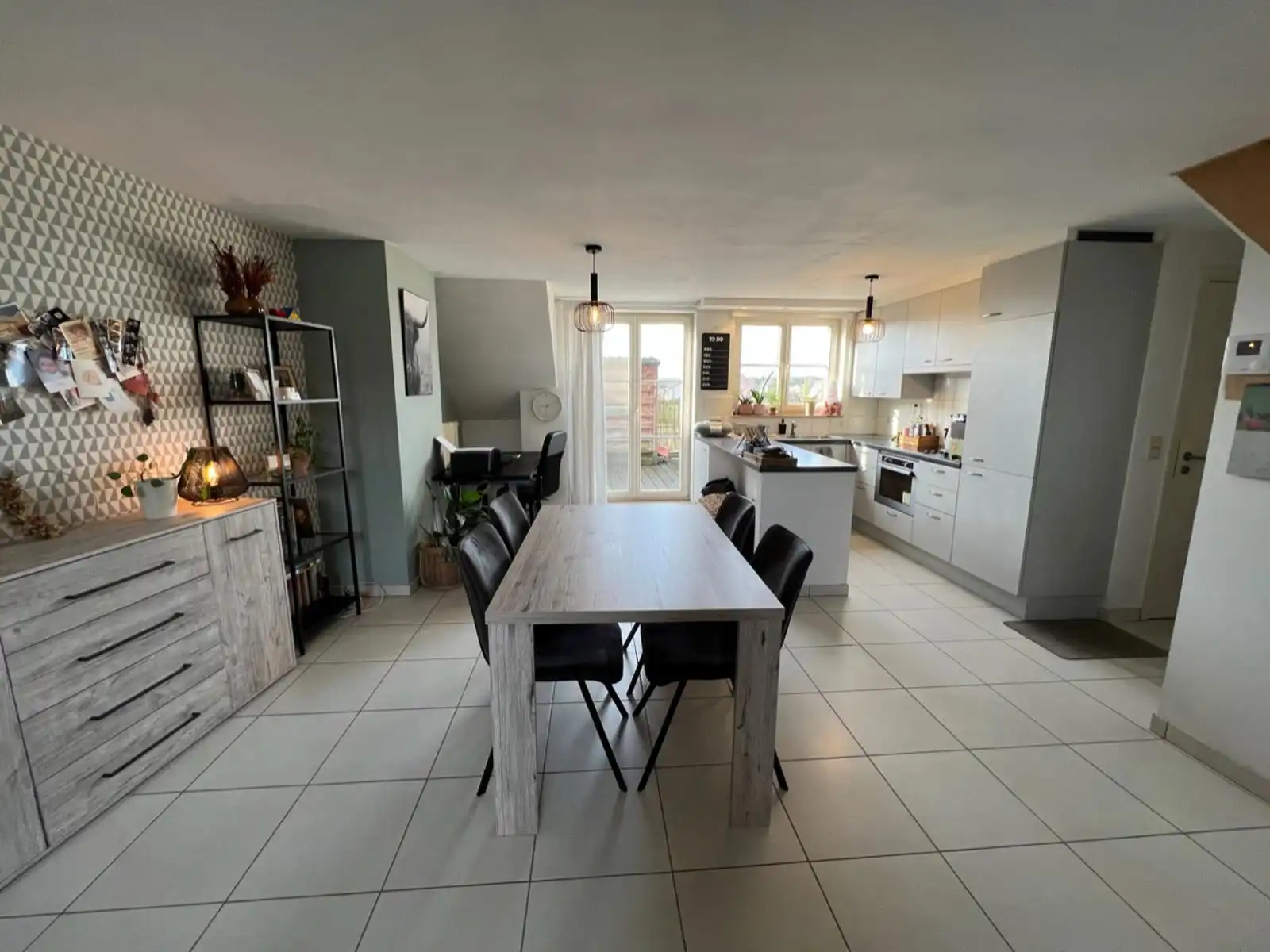 Duplex met 1 slpk, terras en garage foto 4