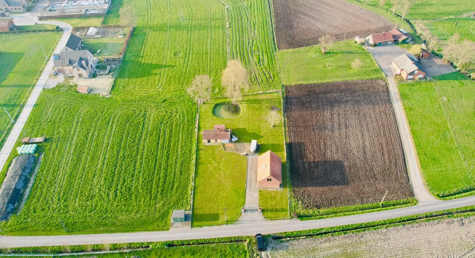 Landelijk gelegen agrarisch perceel te Ruddervoorde (Oostkamp) foto 2