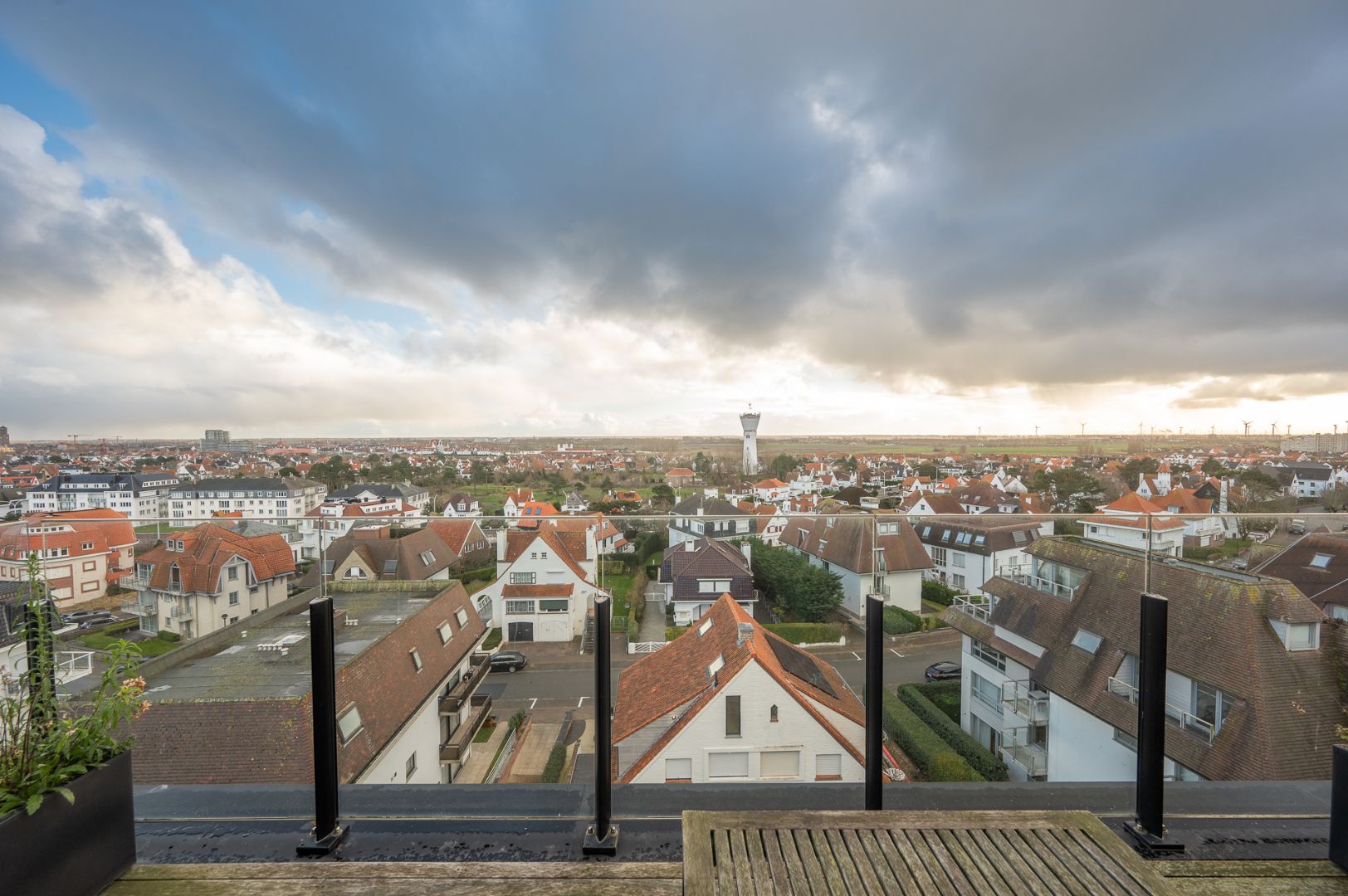 Luxueuze duplex penthouse met zeezicht en panoramisch zicht op de polders foto 18