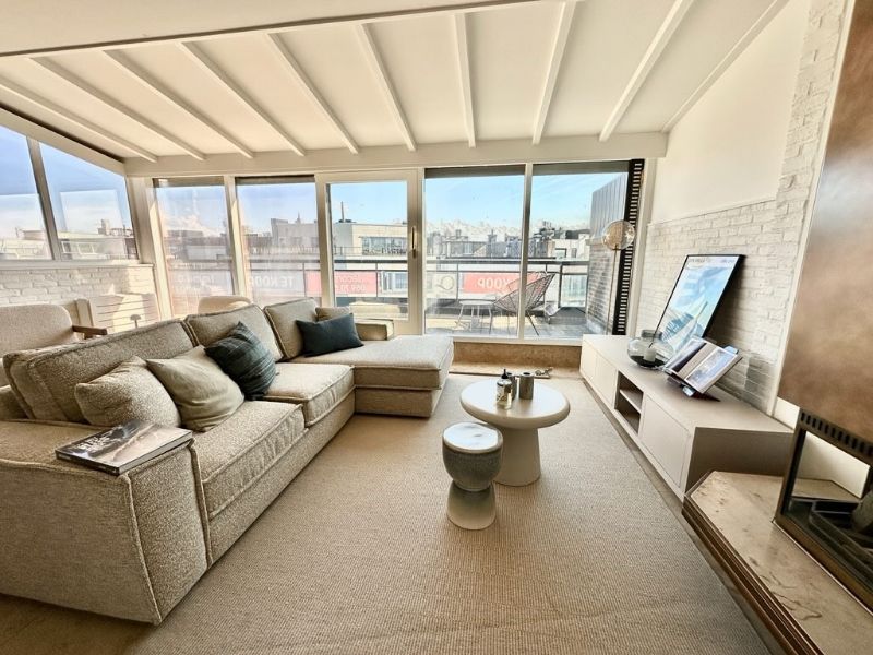 Schitterend gelegen 1 slpk penthouse met royaal dakterras foto 6