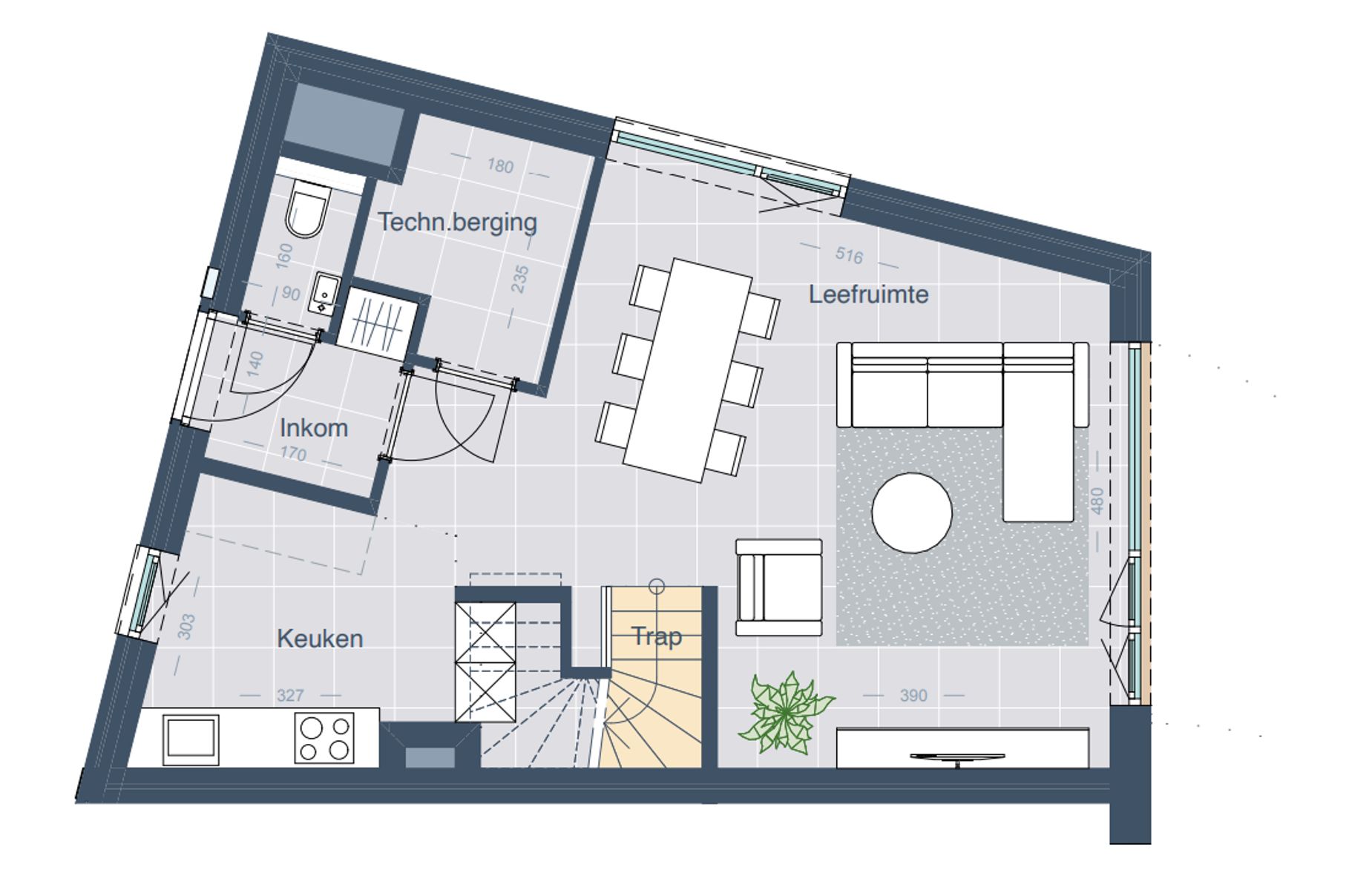 Woning E0.1 - Halfopen bebouwing met 4 slaapkamers foto 3