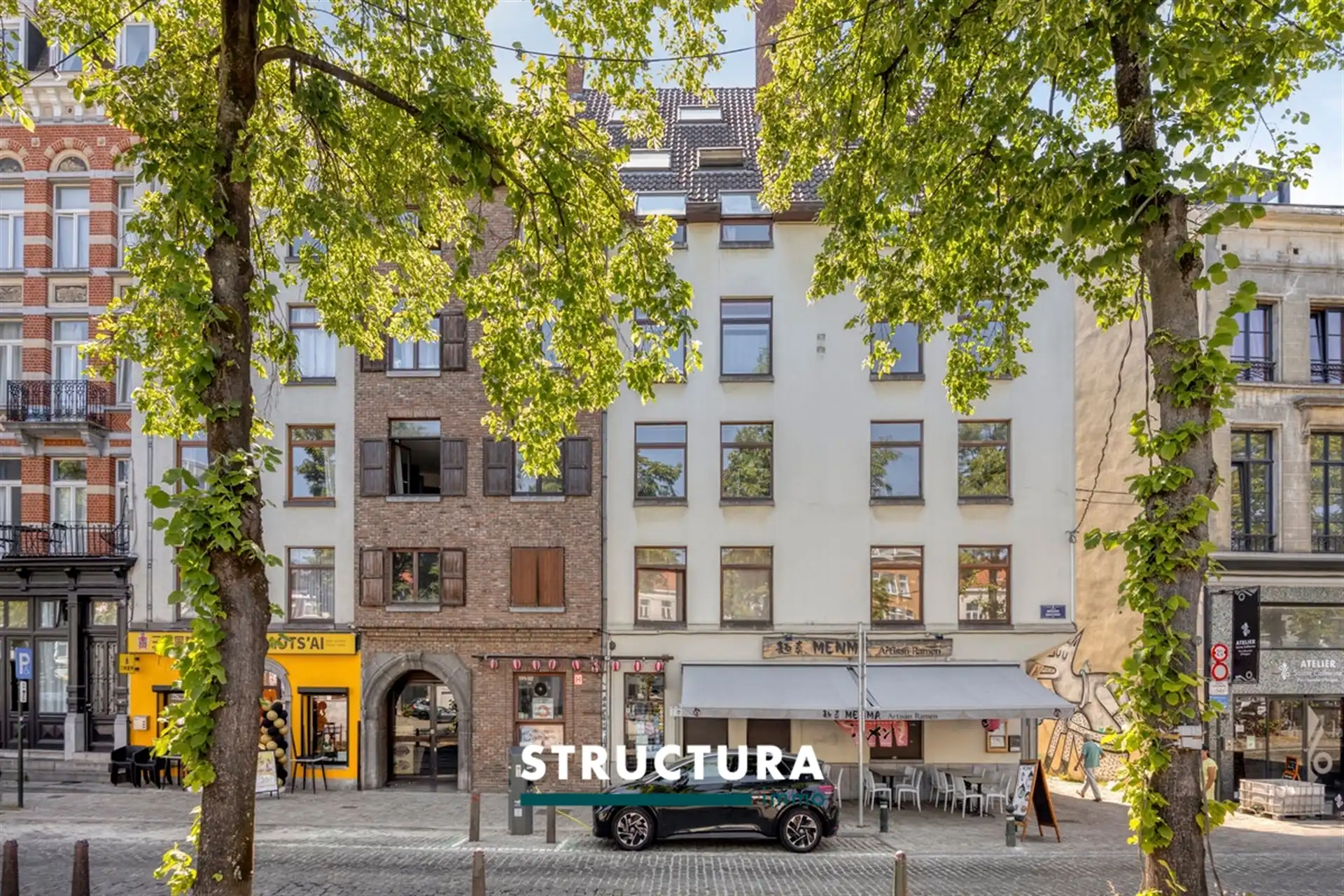 Bent u op zoek naar een ruim, modern en charmant appartement in het hart van Brussel?  foto {{pictureIndex}}