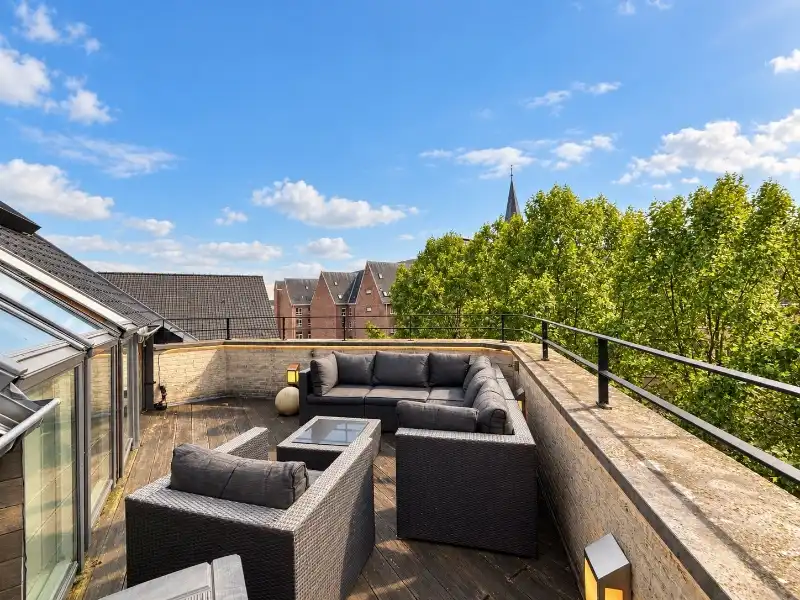 Luxueuze duplex met interne lift en zonnige terrassen nabij Portus Ganda foto 18