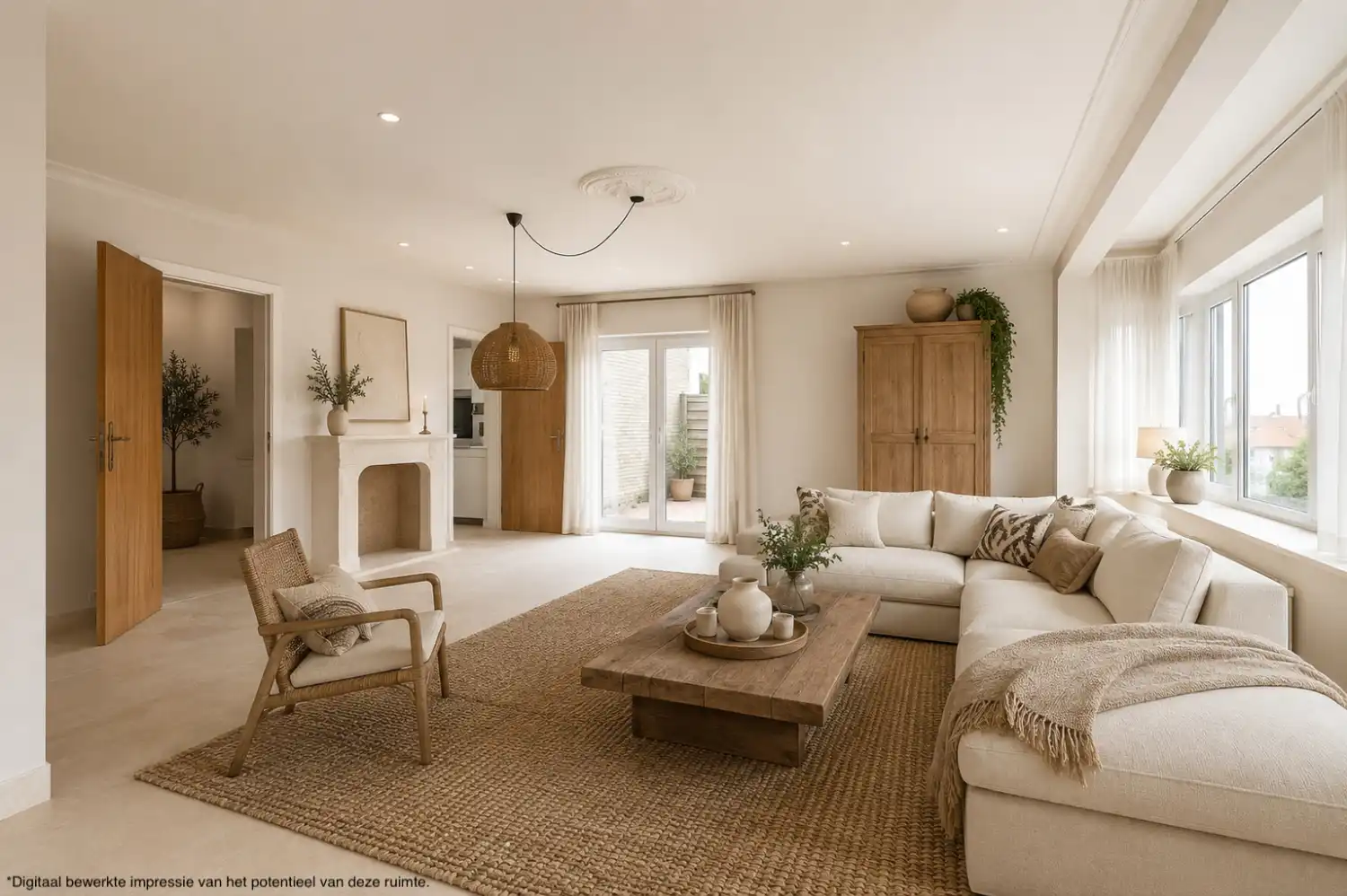 Iconische Villa "Rose de France" met uitzonderlijk renovatiepotentieel in centrum Koksijde foto 7