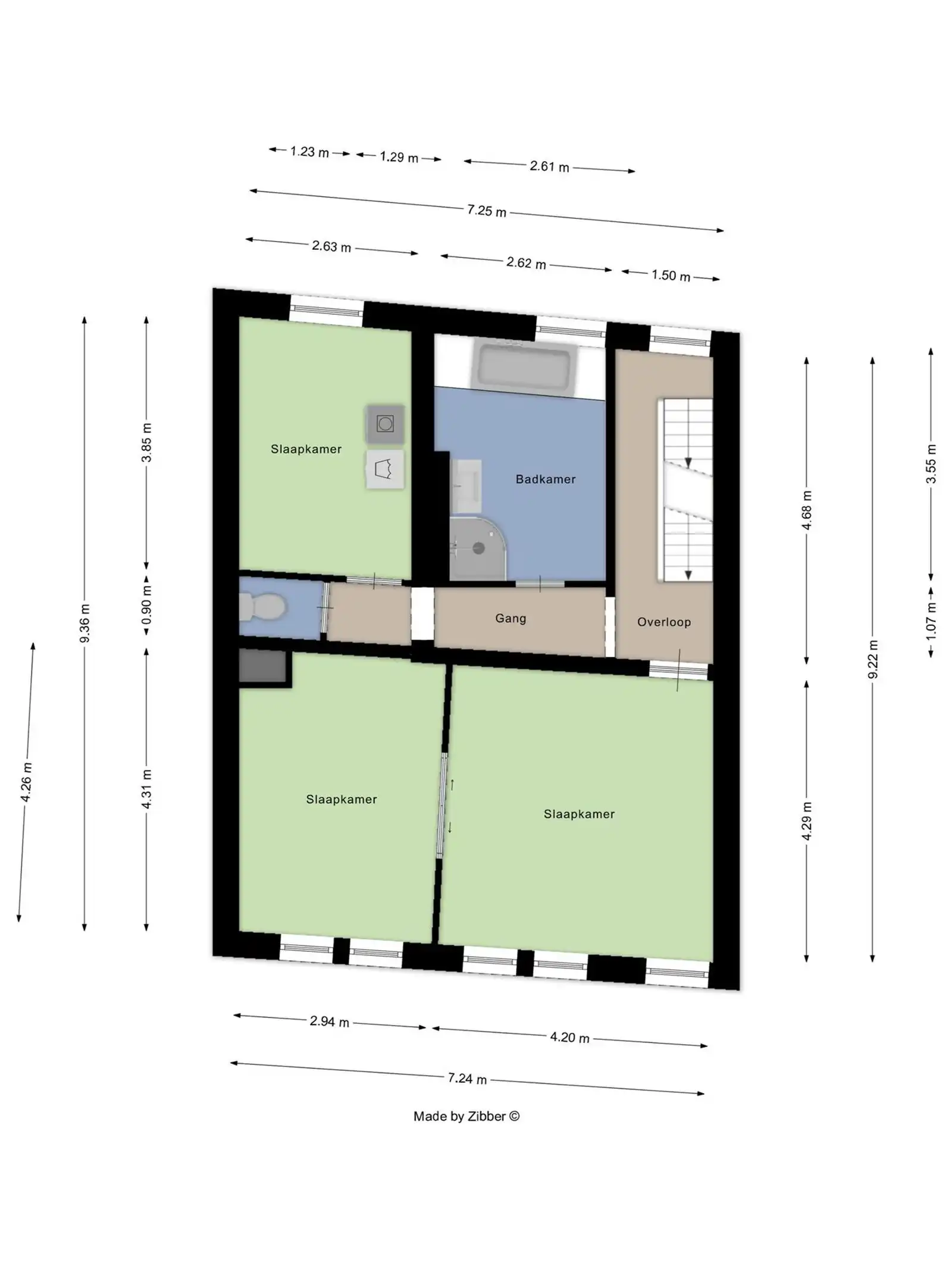 Ruime woning met 4 slaapkamers en bureau te koop foto 16