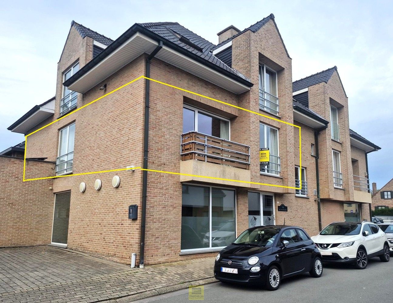 Appartement - 2 slpk en terras voor- en achteraan foto {{pictureIndex}}