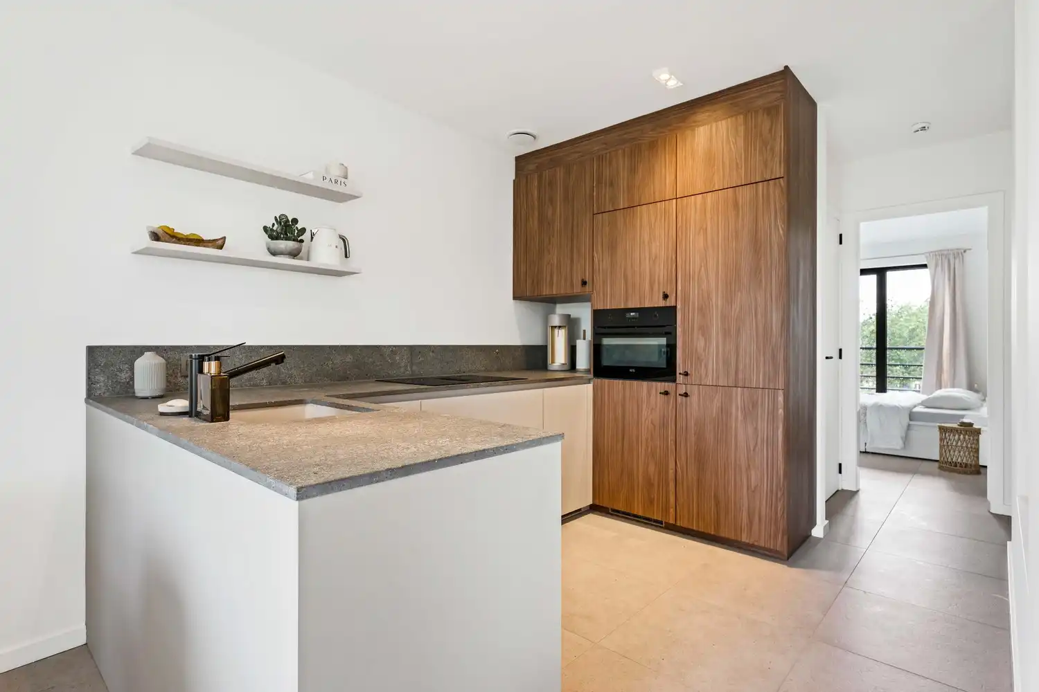 Nieuw één-slaapkamer appartement met zuidgeoriënteerd terras! foto 7