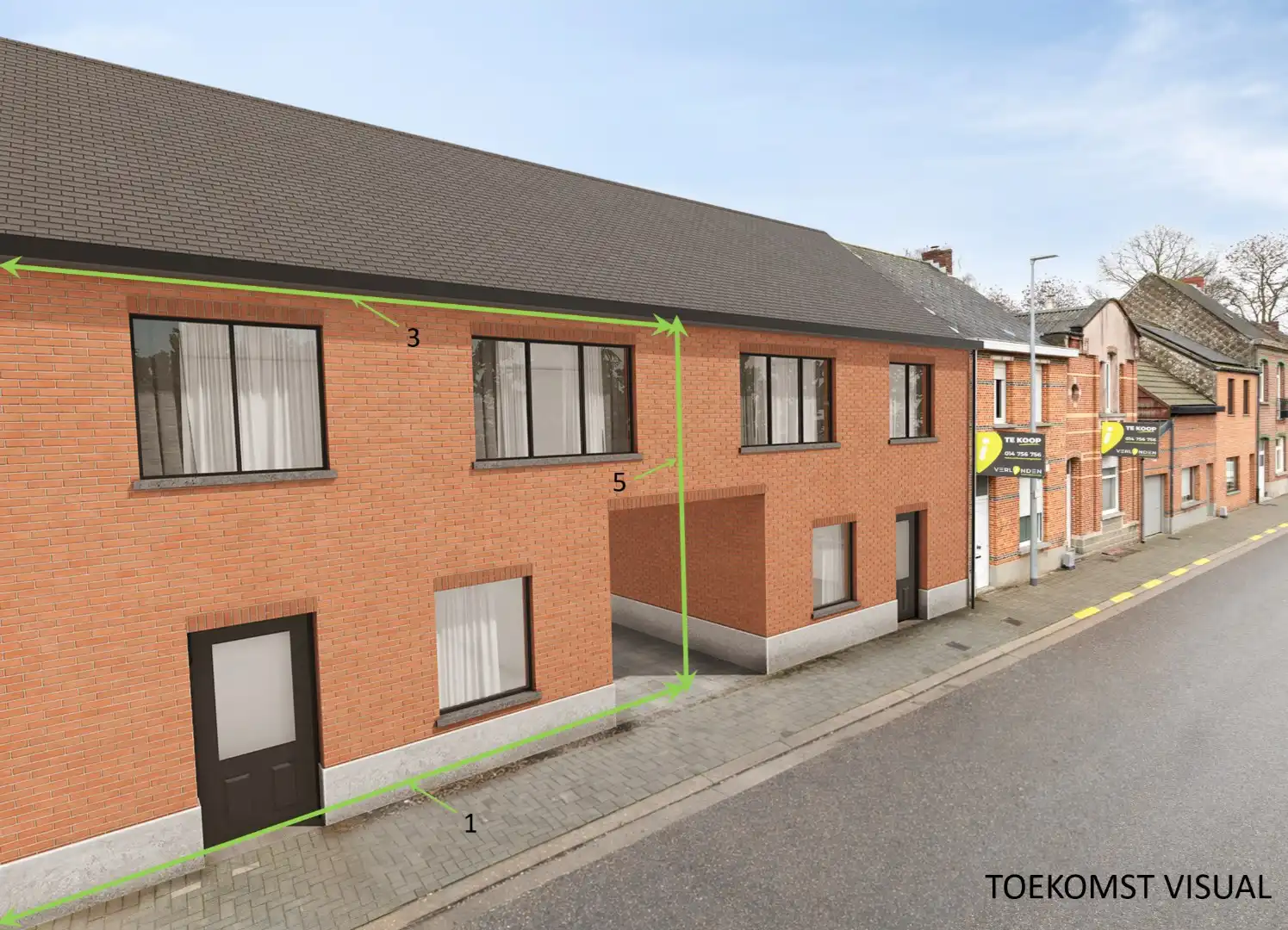 Op te knappen woning in het centrum van Mol met parkeerplaats !  foto 3