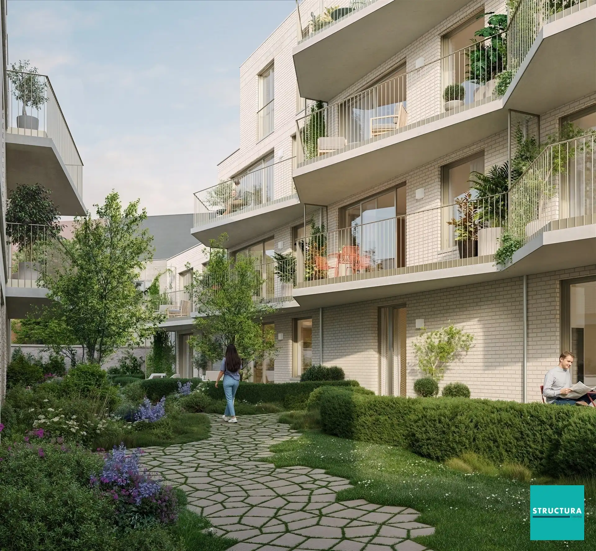 Hof Ten Anker: nieuwbouwappartement met 2 slp  foto 3