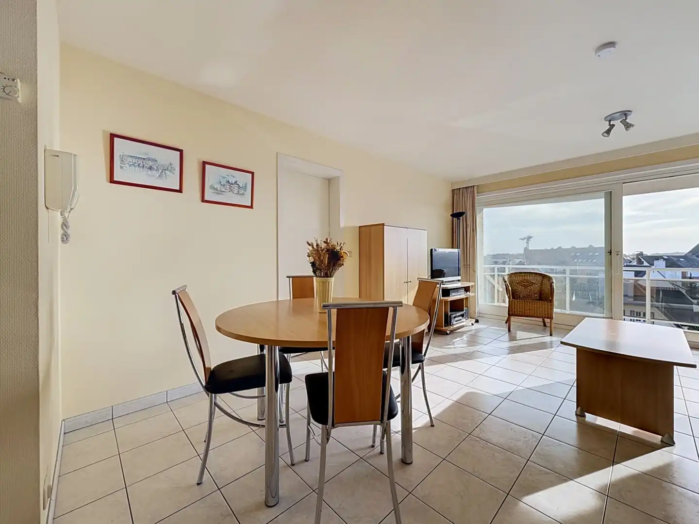Instapklaar appartement met zongericht terras te Koksijde foto 7