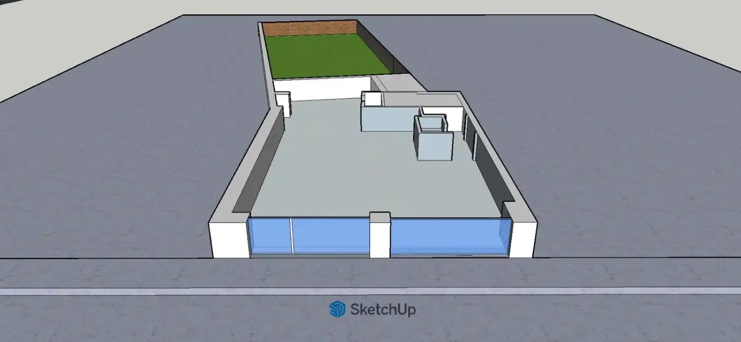 Handelspand met tuin op commerciële ligging in Ruddervoorde. foto 4