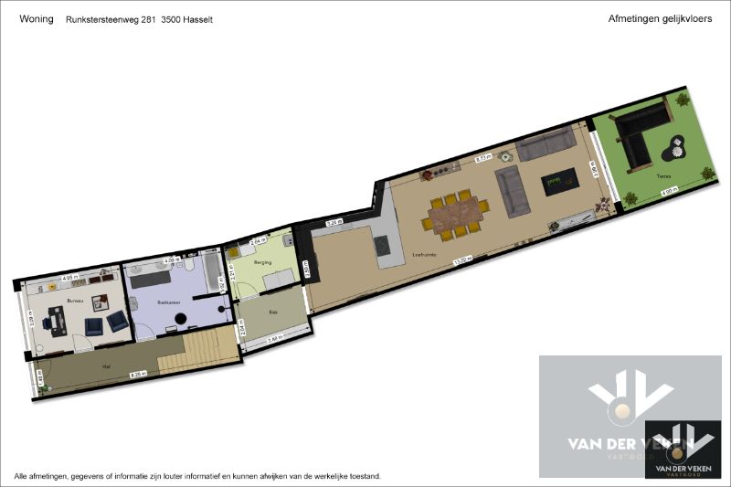 Volledig gerenoveerde, instapklare en energiezuinige rijwoning met 4 slaapkamers, 2 badkamers, zonnig terras, omheinde tuin en privéparking net buiten de Grote Ring van Hasselt. foto 21