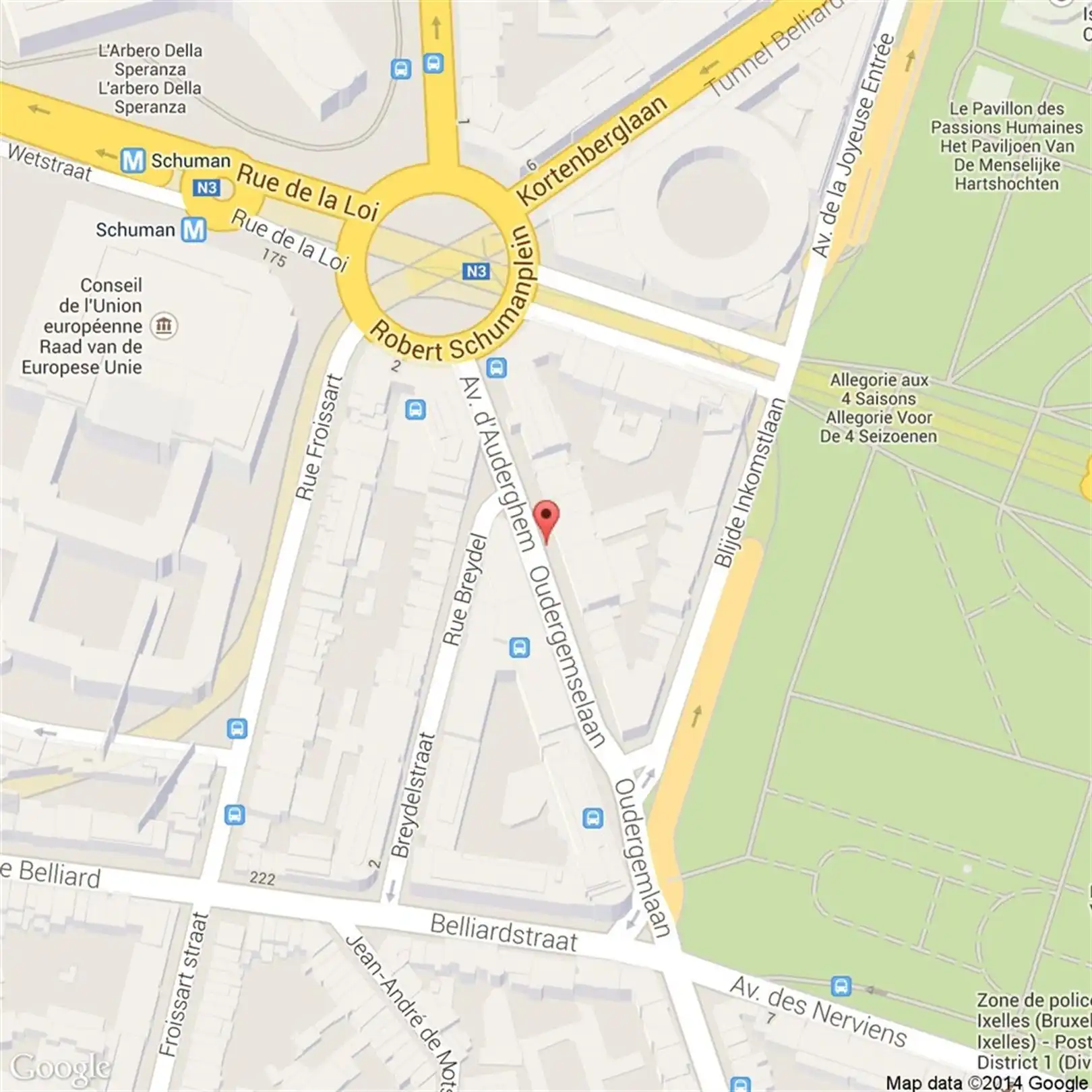 AUDERGHEM 22-28: 344m² foto 9