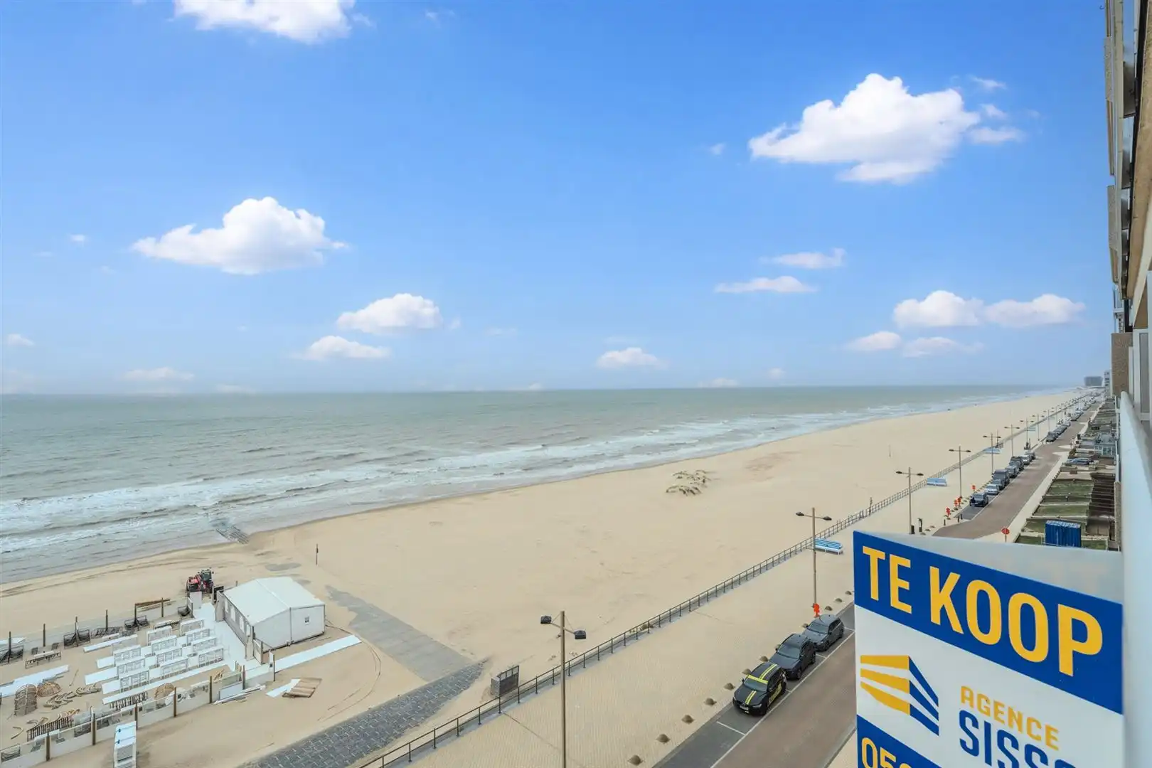 Studio met slaaphoek en frontaal zeezicht foto 20