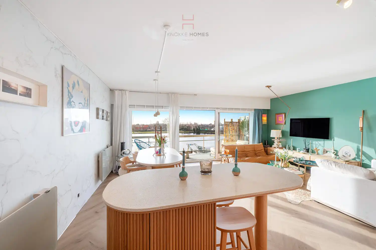 Instapklaar vernieuwd vakantie-appartement met Zuidgericht terras en open zicht in Duinbergen foto 20