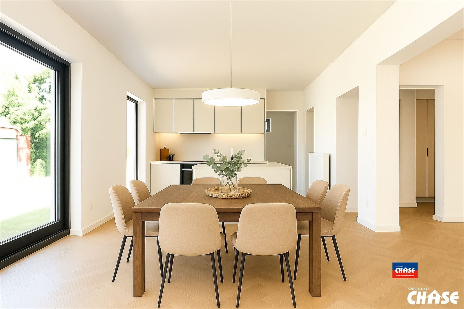 Casco afgewerkte open bebouwing op perceel van 889m² foto 12