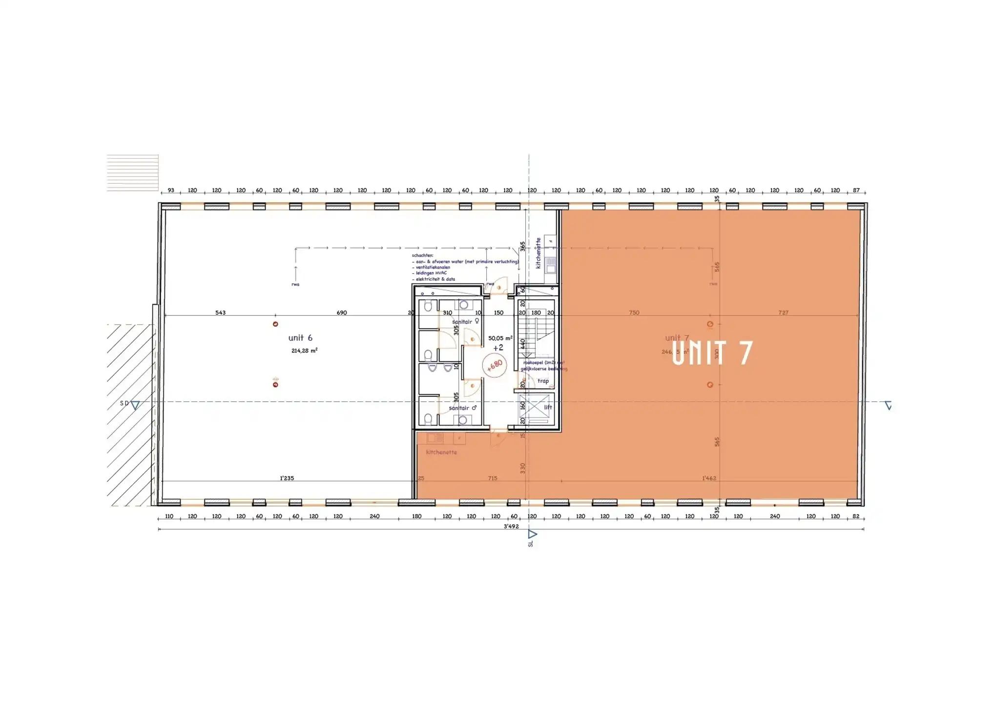 Kantoorruimte te huur van 246 m². foto 14