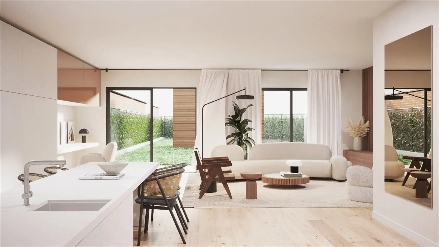 Appartement met terras foto 3