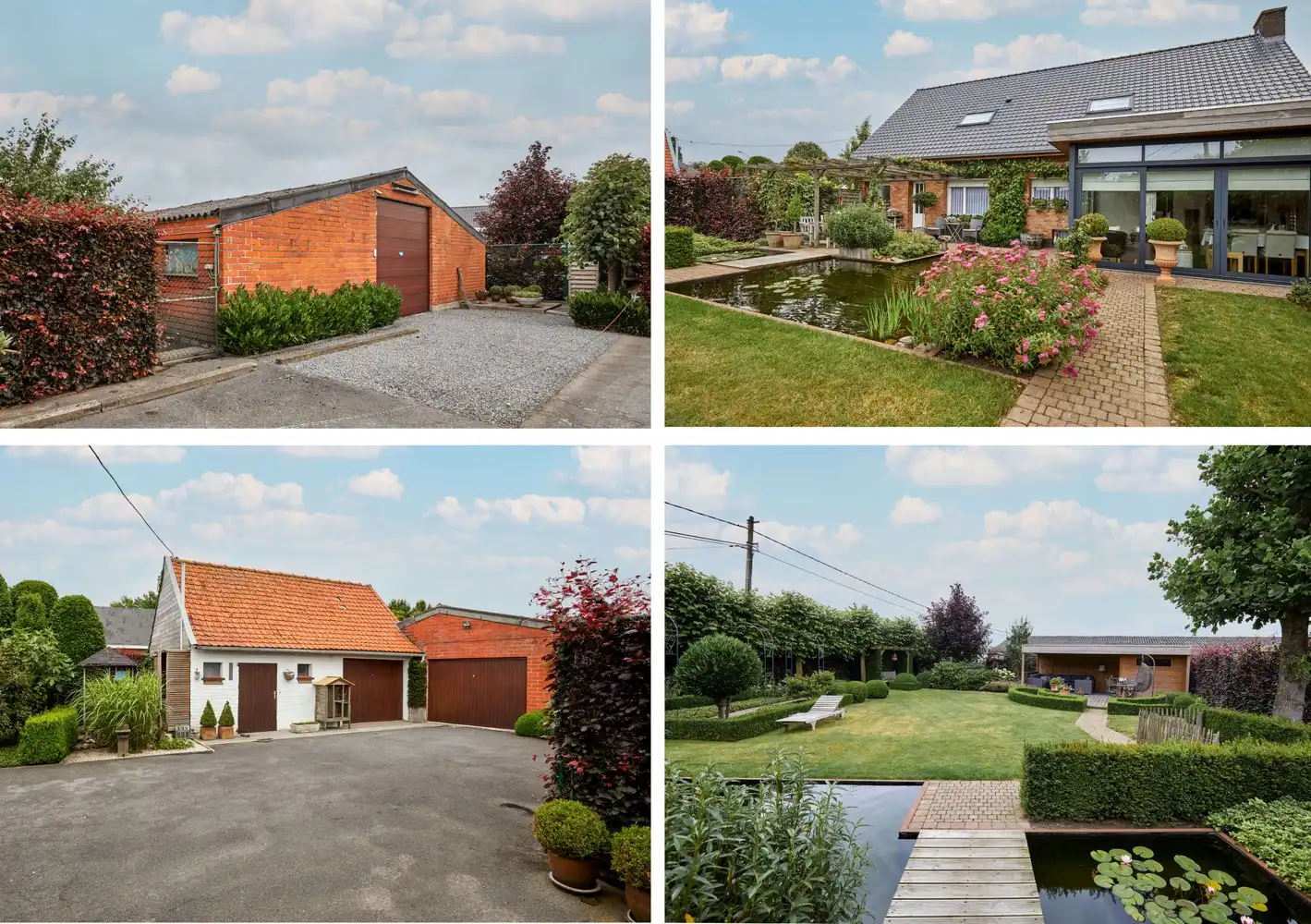 Villa met 2 loodsen (300m² / 150m²) op ca.1850m² foto {{pictureIndex}}