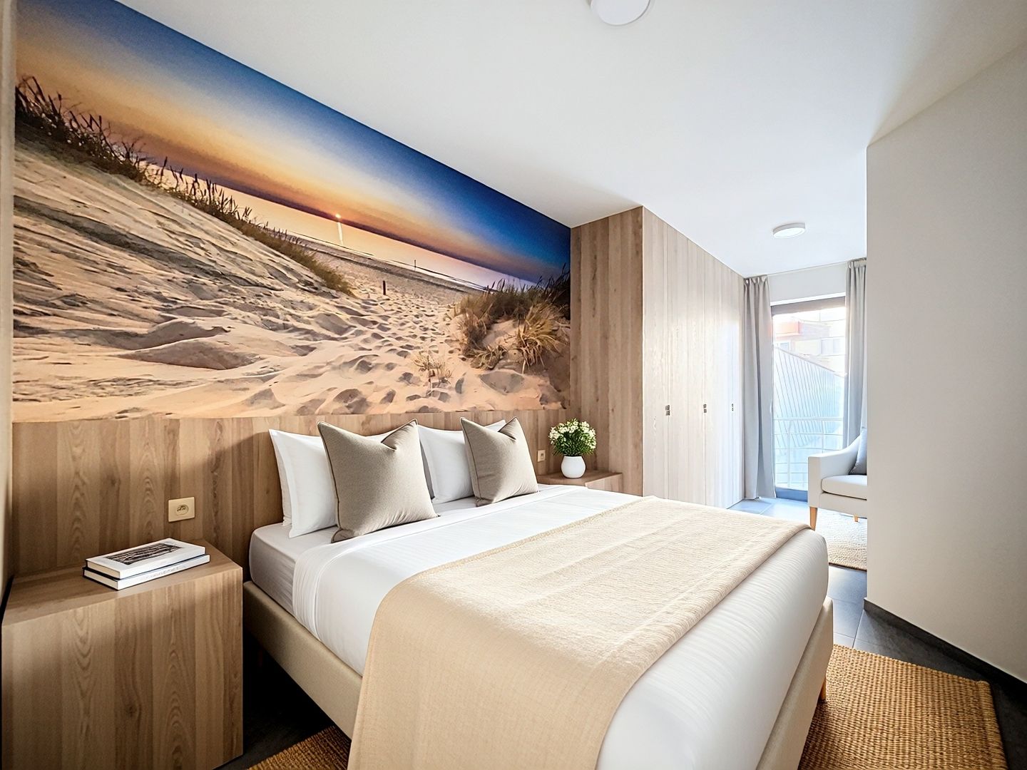 Instapklaar twee slaapkamer appartement op 500m van zee, EPC label B foto 6