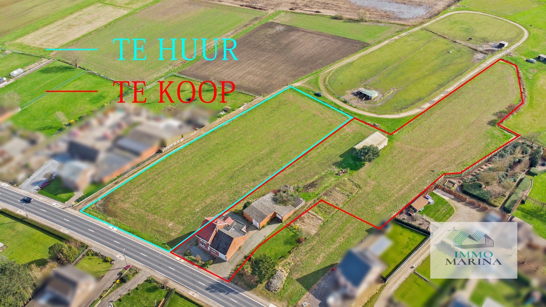 Hoevewoning met ruim atelier/garage op 75a of 1.4ha te Tremelo