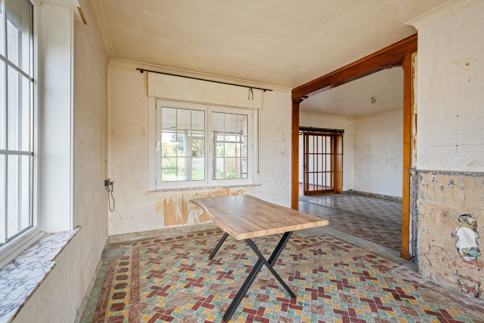 Halfopen woning met garage en fenomenaal uitzicht in Rekkem foto 5