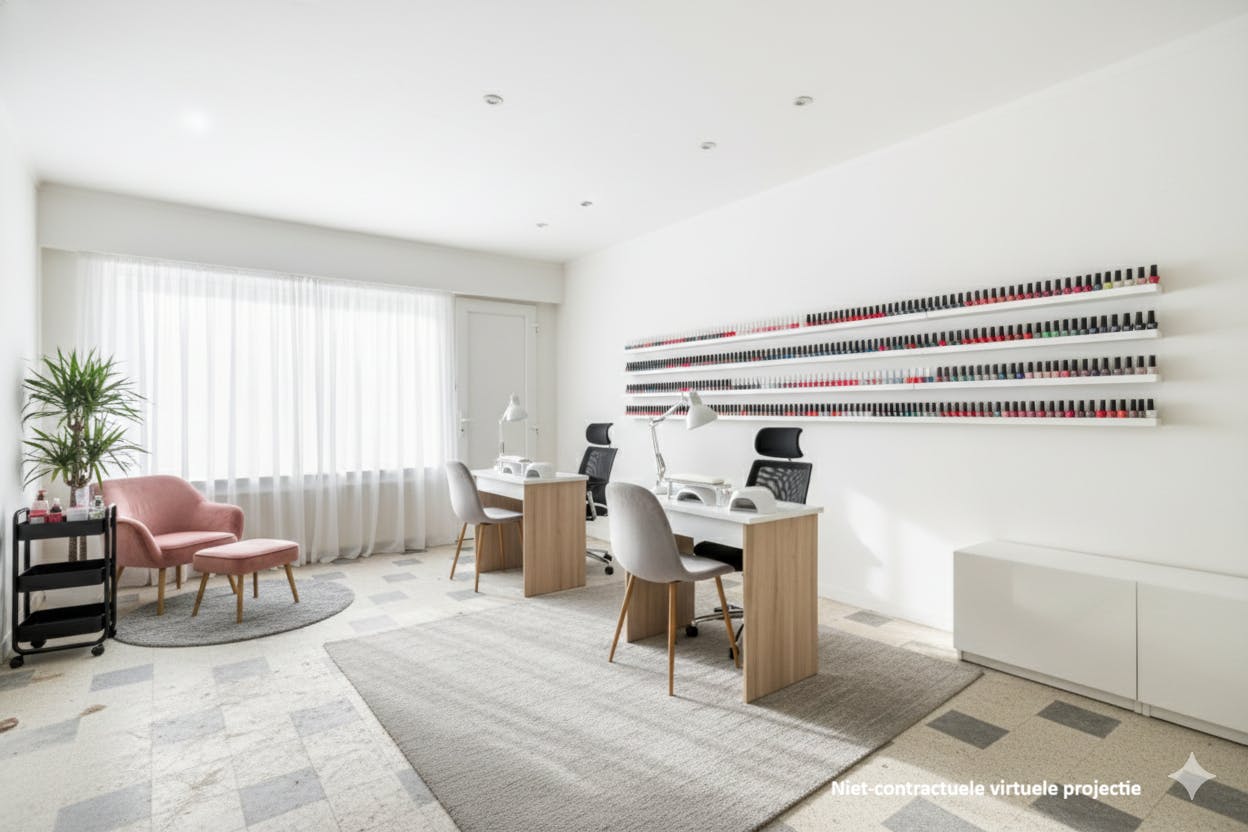 Handelspand met appartement en atelier te koop in Adegem foto 21