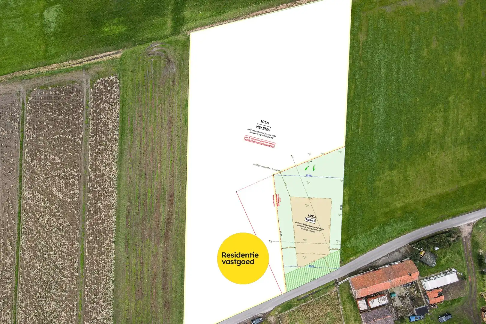 Uniek perceel bouwgrond met landelijk verzicht foto 3