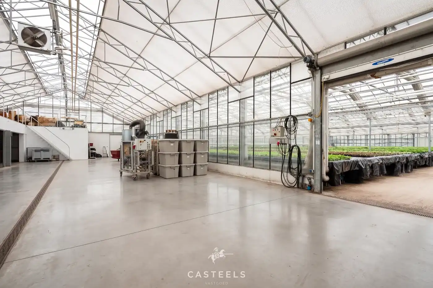 Professionele tuinbouwsite van 1,98 ha met 9.400 m² serres nabij E17 / R4 foto 12