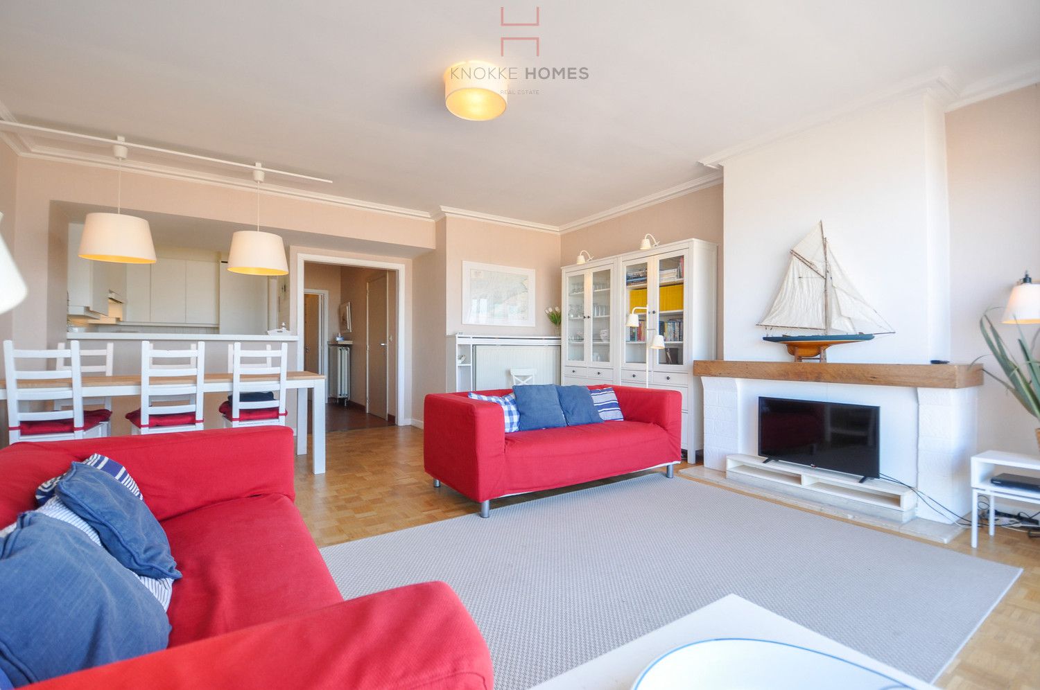 Zeer aangenaam appartement op de zeedijk in Duinbergen foto 8
