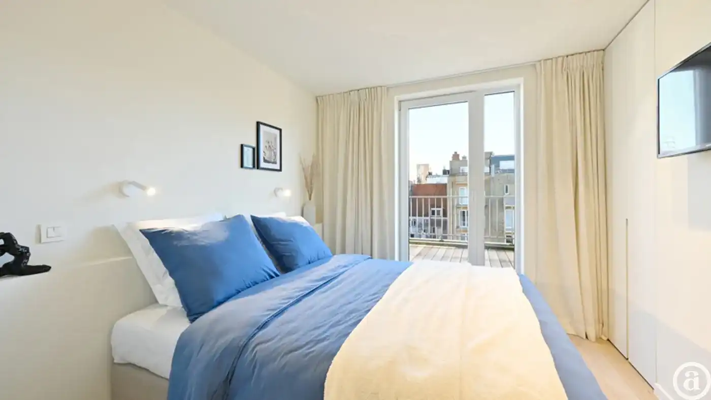 Penthouse-appartement vlakbij de zeedijk met zonneterrassen  foto 10