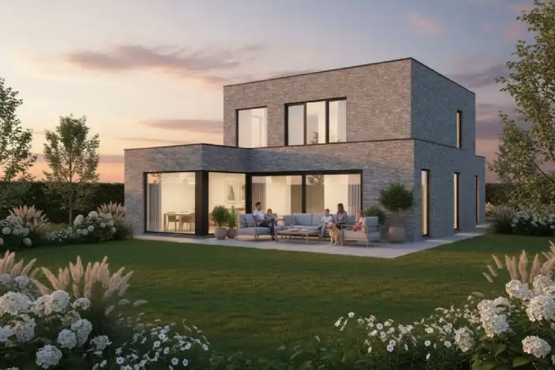 Nieuw te bouwen alleenstaande woning te Horebeke. foto 2