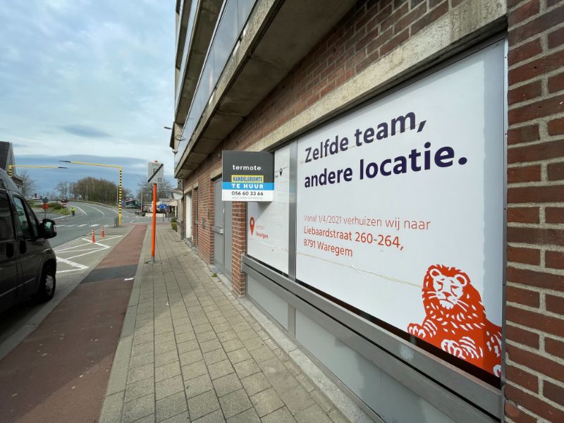 Commerciële ruimte te huur Aloise Biebuyckstraat 8 - 8793 Sint-Eloois-Vijve