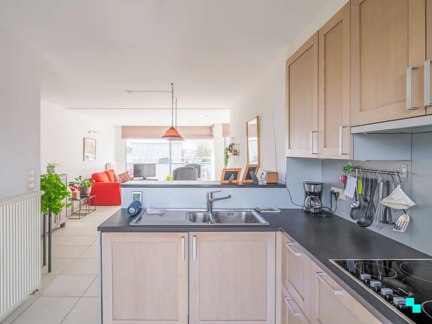 Lichtrijk duplexappartement met drie slaapkamers aan de rand van Gent foto 9