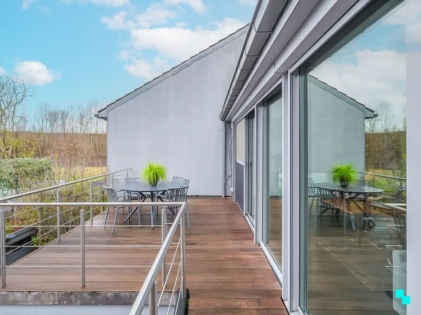 Stijlvolle woning in de rand van Zwijnaarde foto 27