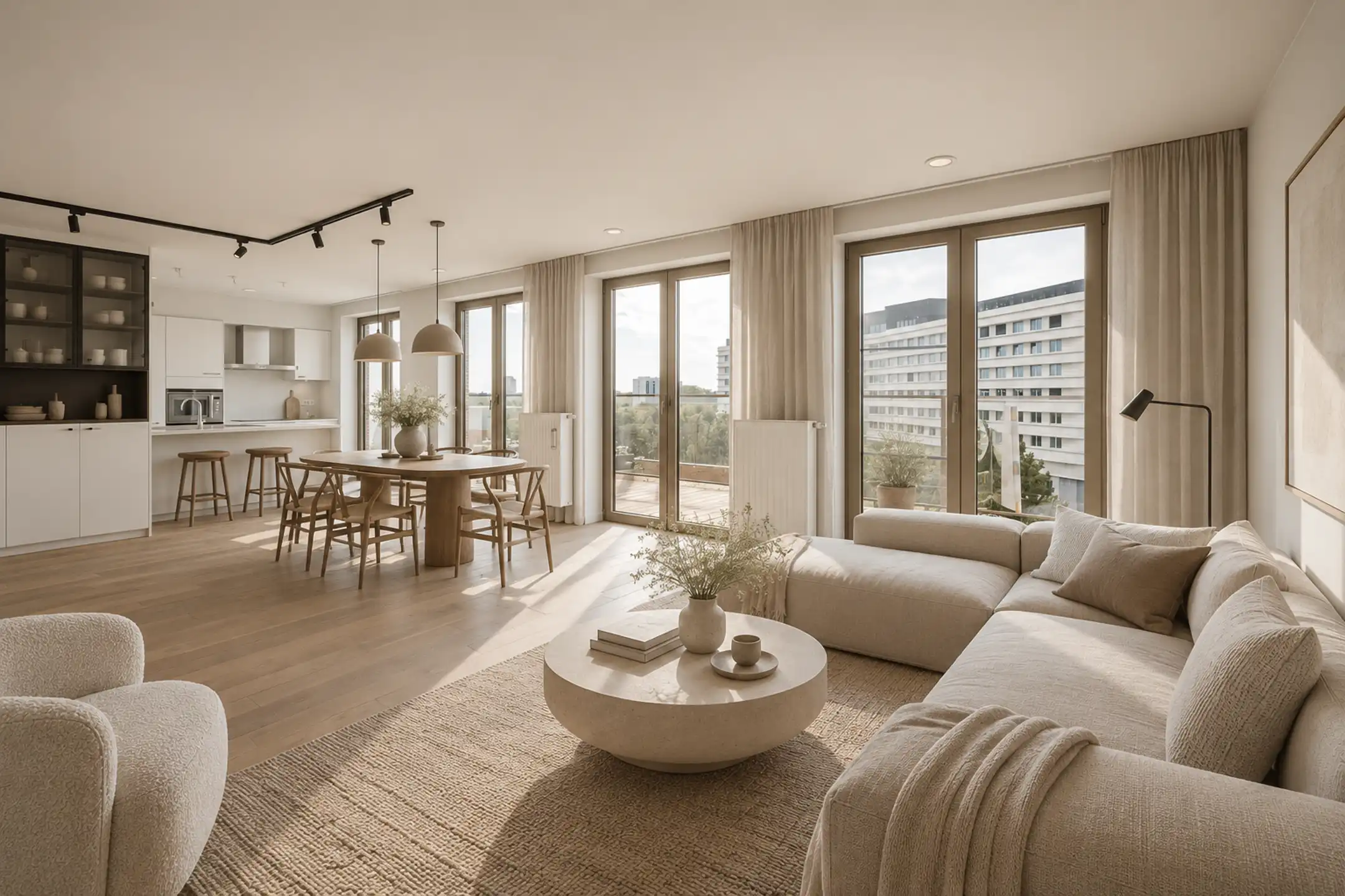 Penthouse met 3 slaapkamers,2 badkamers en dakterras in Gent foto 4