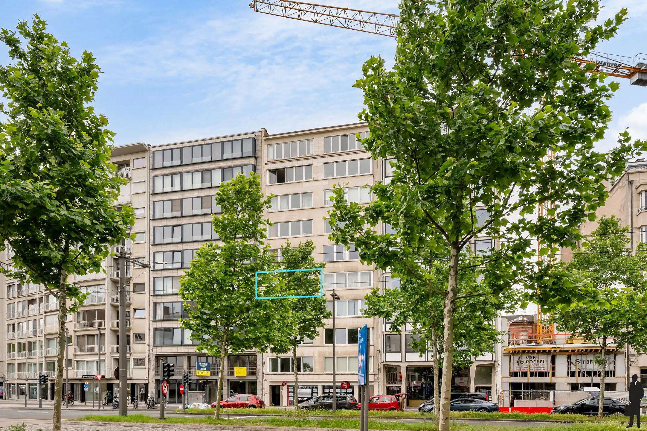 Ruim appartement op centrale locatie met terras én balkon foto 22