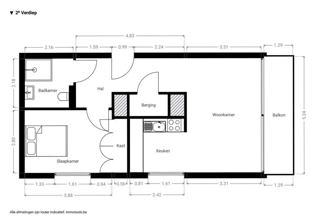 Assistentiewoning binnen het prachtige Prins Kavelhof foto 13
