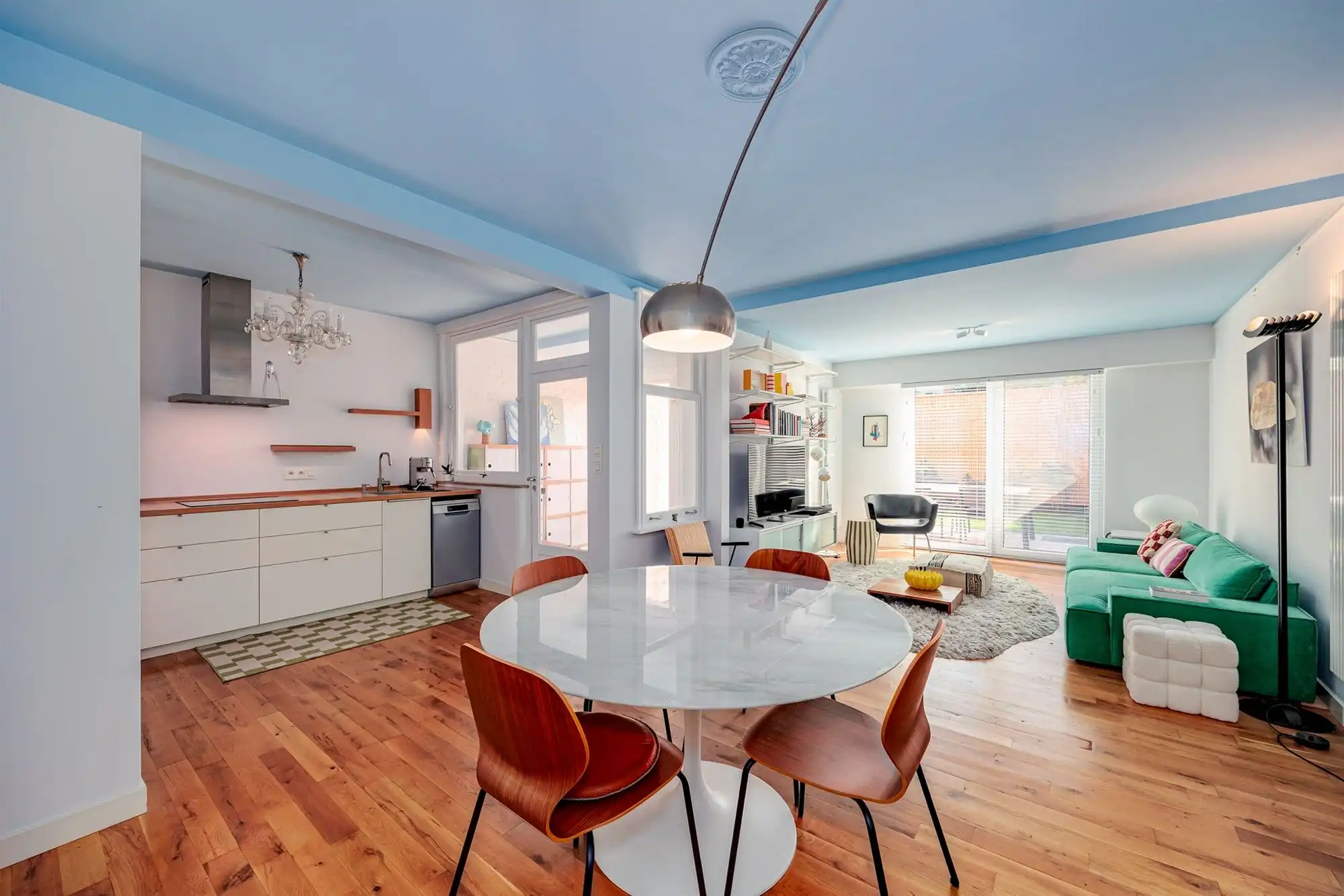Prachtig gelijkvloers appartement met 1 slaapkamer, zonnige tuin en polyvalente ruimte!  foto 3