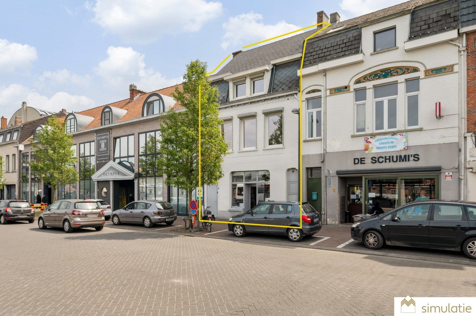 charmante woning op toplocatie met mogelijks handelszaak foto 2