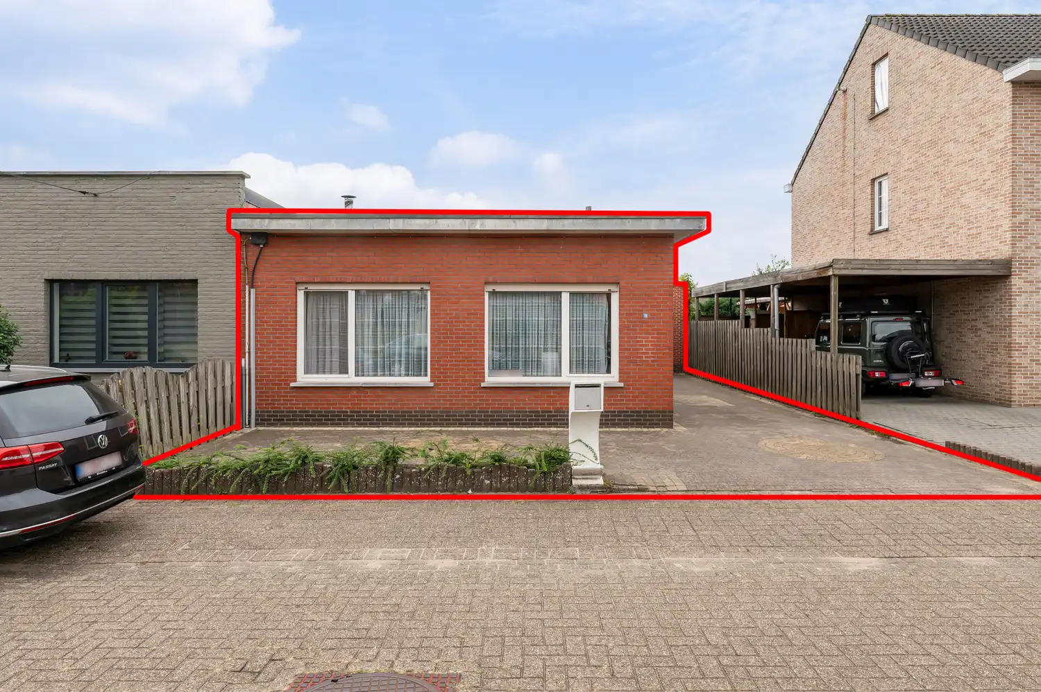 gezinswoning, laagbouw, 3 slaapkamers, garage, tuin foto 3