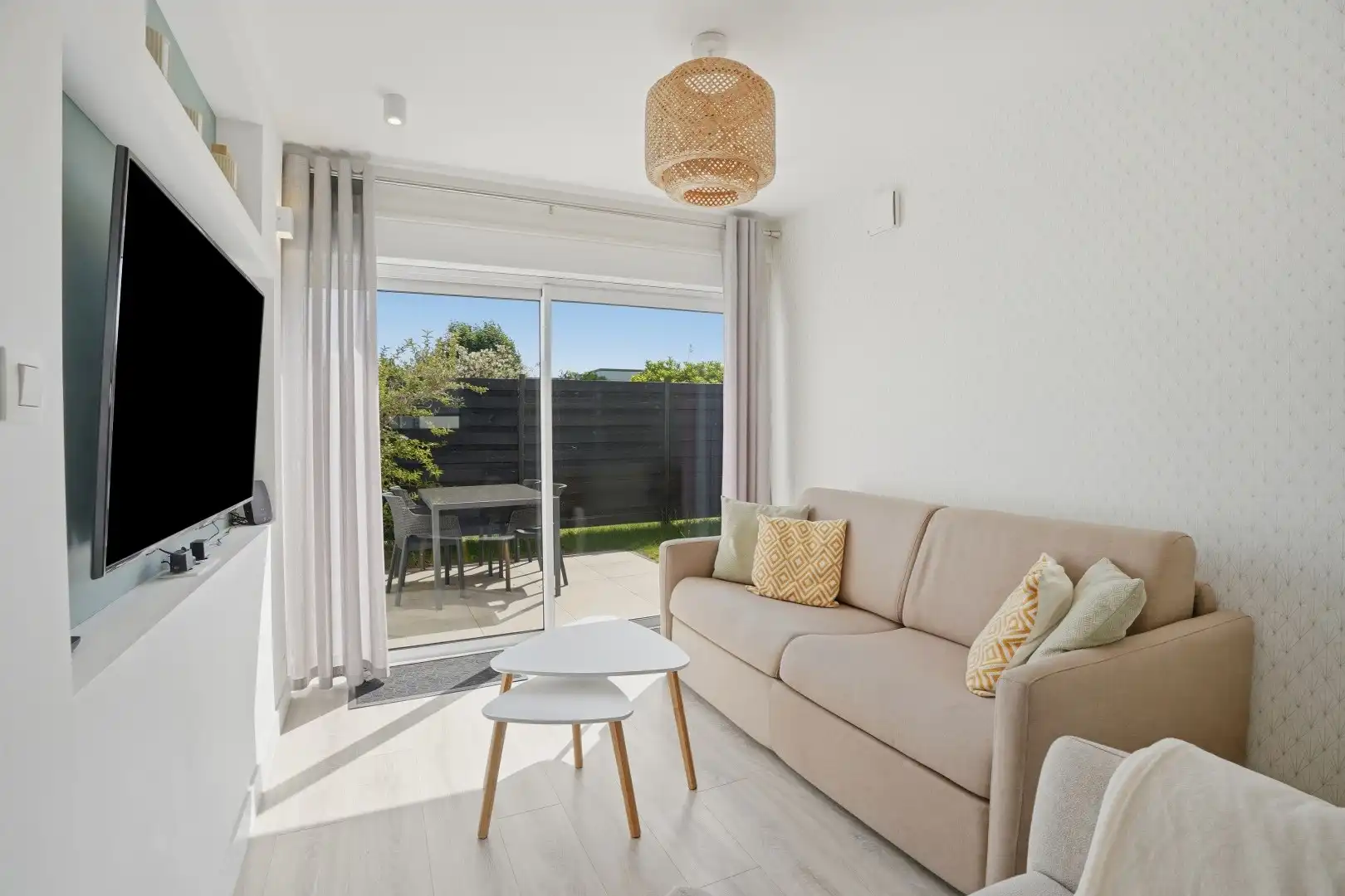 Recent gerenoveerde vakantiewoning (type bungalow) met 2 slaapkamers te Koksijde.  foto 5
