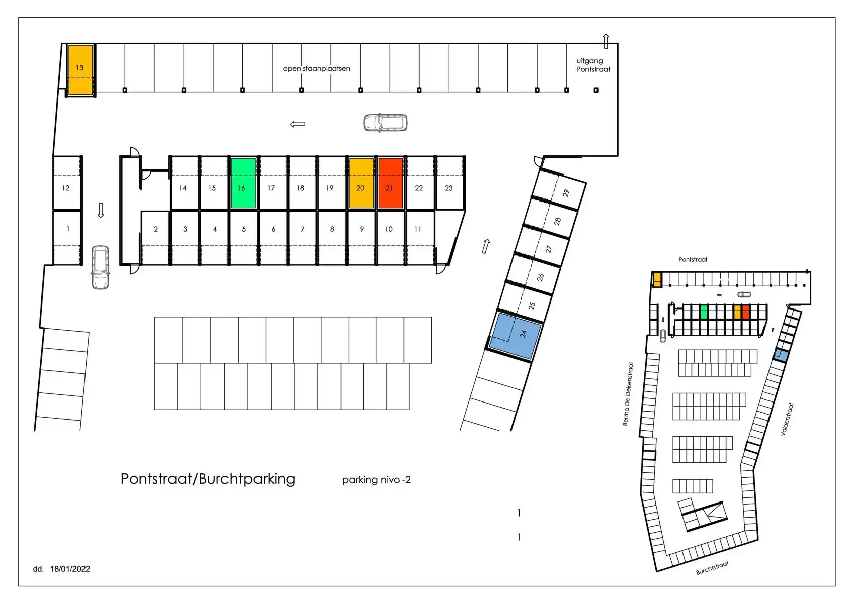 Veilig, net en rustige gelegen garagebox, centrum Aalst! foto {{pictureIndex}}